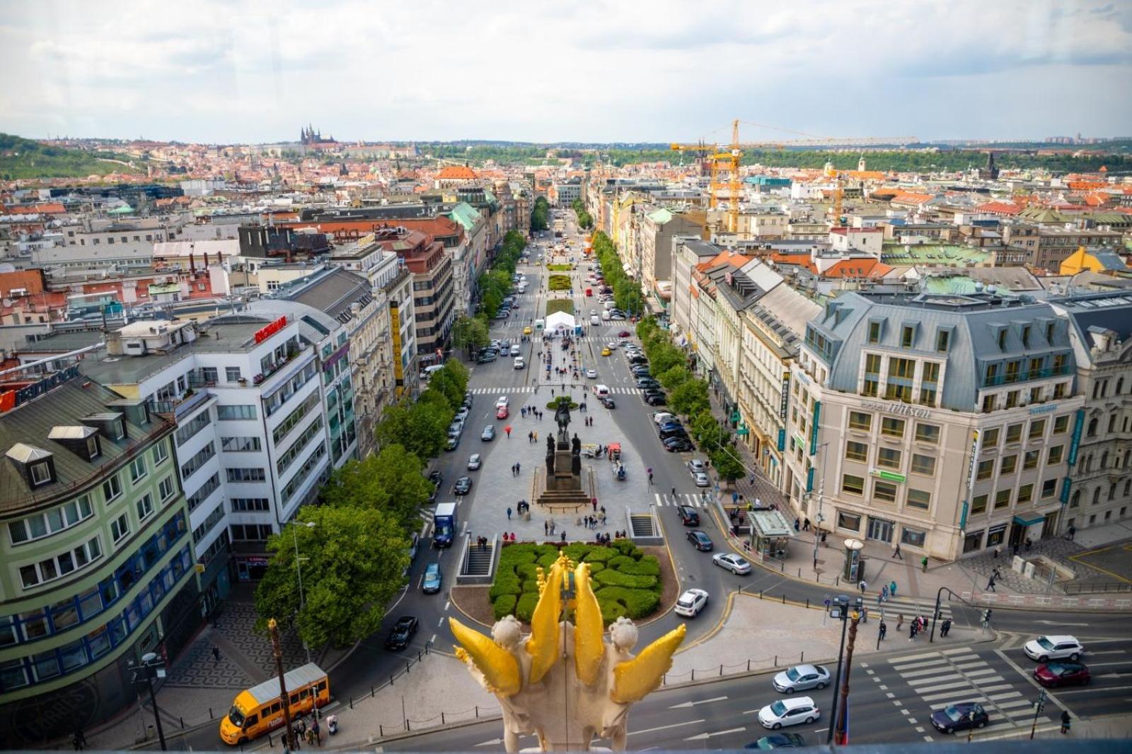 Wenceslas Square Apartment 150 M2 Praga Exterior foto